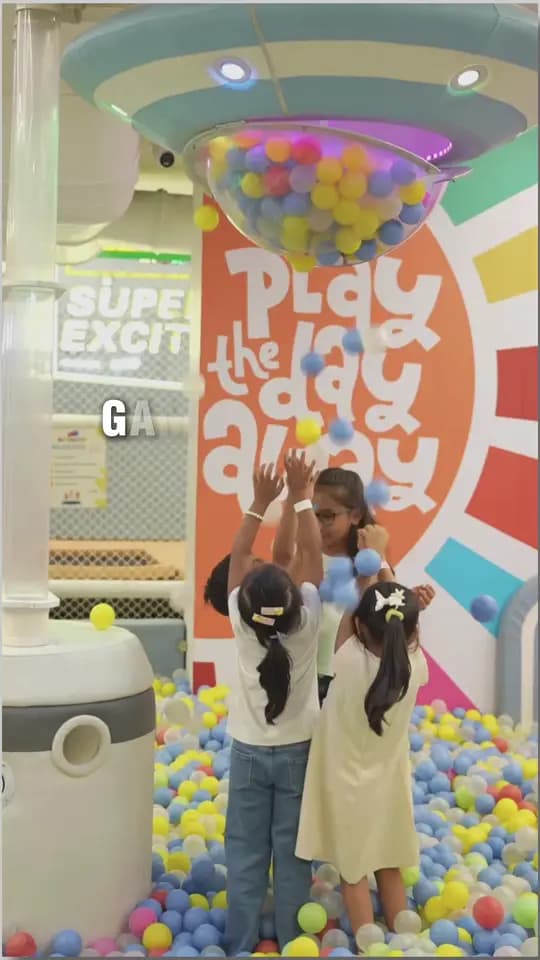 Kids playing and celebrating at Bump & Jump